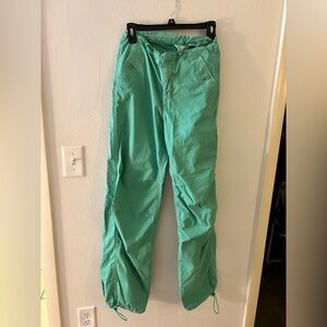 American Eagle Turquoise Womens Cargo Pants